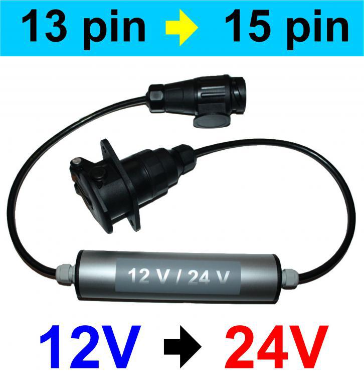Przetwornica napicia 12V / 24V - 13 pin / 15 pin
