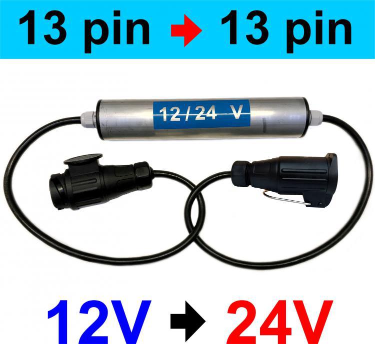 Przetwornica napicia 12V / 24V - 13 pin na 13 pin