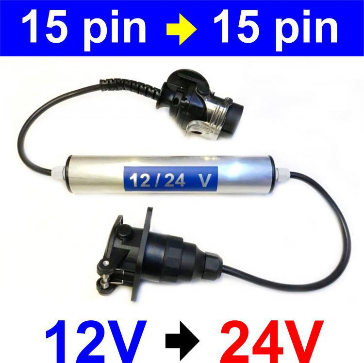 Przetwornica napicia 12V / 24V - 15 pin / 15 pin 