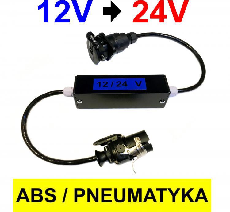 Przetwornica napicia 12/24V - ABS / ECAS pneumatyka - 7/7 pin